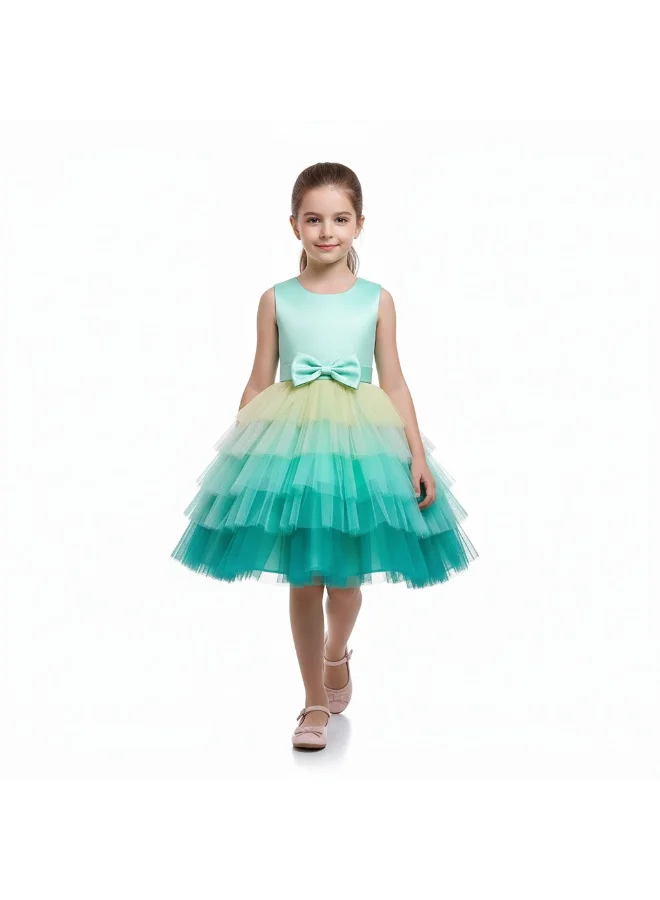 دىدانيالا فستان تُل دانتيلا أومبر